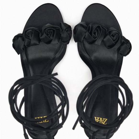 Zara rose strappy sandals - - Picture 2 of 6